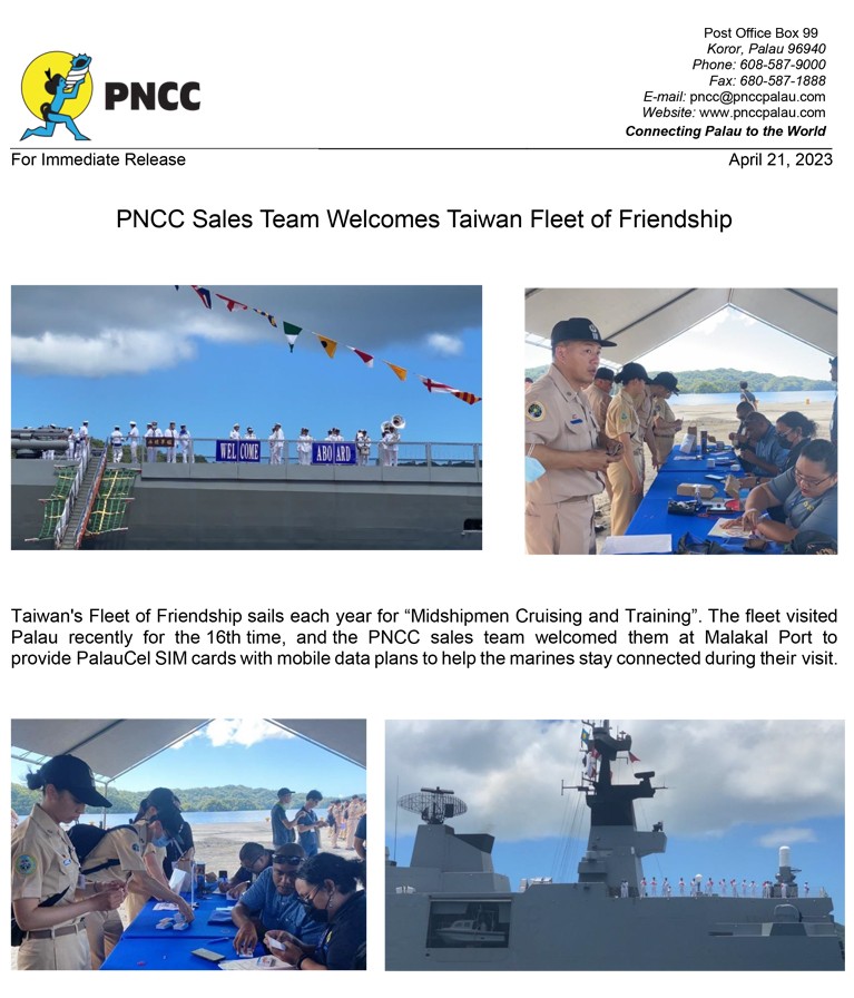 Pncc Sales Team Welcomes Taiwan Fleet Of Friendship
