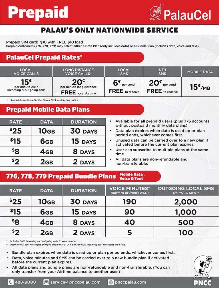 Palaucel Rates And Plans Prepaid